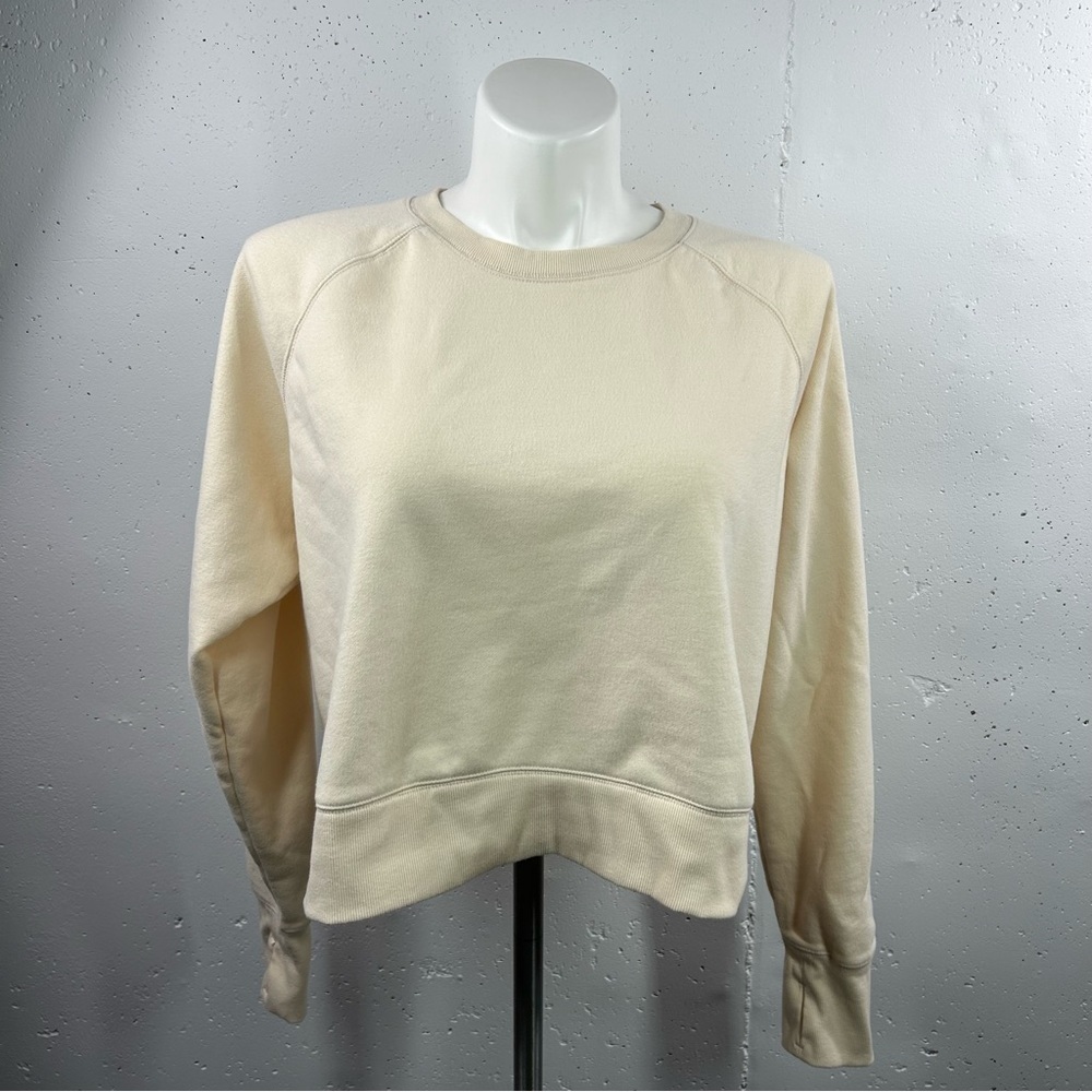Tek Gear Ultrasoft Cropped Fleece Long Sleeve Sweatshirt XL
